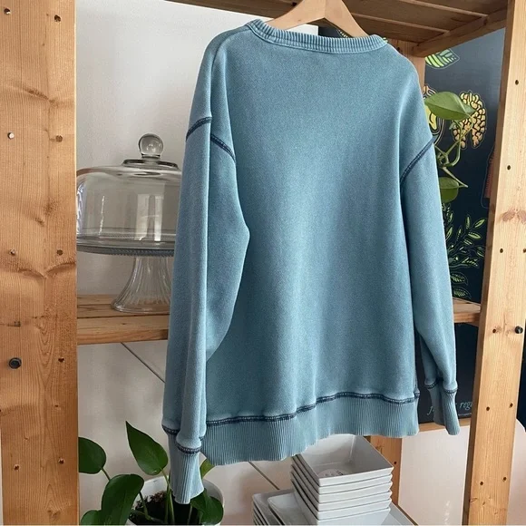 Mini Boden Blue Low Rider Cycle Club Crewneck Sweatshirt 10 - Picture 5 of 11